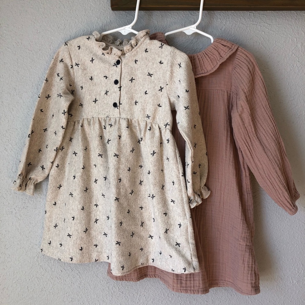 H&M Zara 4-5 yr girls dress bundle